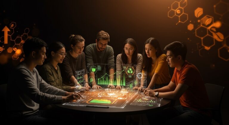 Siete startups de bioeconomía colaborando en innovación sostenible agroalimentaria en el programa StartBEC.