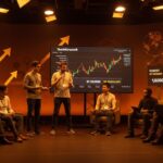 Startup founders participando en la competencia Startup Battlefield 200 TechCrunch Disrupt 2026, mostrando oportunidad y acceso a inversión de primer nivel.