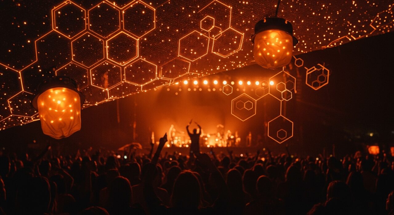 Nanotecnología textil chilena de Photio descontaminando el aire en el Festival de Viña, destacando innovación en cleantech y sostenibilidad ambiental.