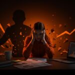 Imagen editorial de crisis financiera y fraude interno en startup hispana Foccuz, destacando lecciones de gobernanza y quiebra.