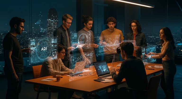 Seis startups audiovisuales de Barcelona trabajando en proyectos innovadores de inteligencia artificial y realidad virtual presentados en ISE 2026 con apoyo de Barcelona Activa.