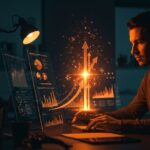 Gestión de capital en startups latinoamericanas, mostrando análisis financiero y estrategias de validación para optimización de recursos.