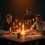 Financiación early-stage para startups tech belgas con colaboración e inversión en ecosistemas emergentes representada visualmente.