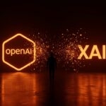 Salida masiva de talento tech de OpenAI y xAI en 2026 ilustrando rotación de empleados y cultura organizacional en startups de IA.