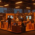 Exhibición startup en TechCrunch Disrupt 2026 en San Francisco, conectando emprendedores con inversores y líderes tecnológicos.