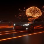 Tesla rebranding con robotaxi Optimus y tecnología IA, representando la innovación en movilidad y salida de modelos tradicionales.