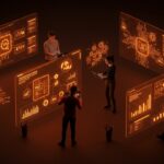 Startup colaborando con herramientas no-code para testing automatizado y automatización de QA acelerando releases y optimizando costos.