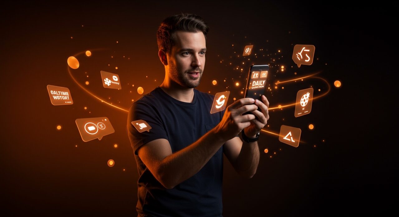 Scott Rogowsky presenta TextSavvy, juego móvil en vivo que impulsa el engagement en apps de entretenimiento digital.