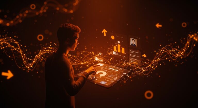 Interacción de usuario personalizando su feed con IA en Threads mediante Dear Algo, destacando la personalización y algoritmos en redes sociales.