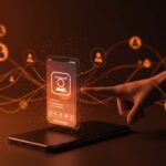 Integración visual de Threads e Instagram Stories para startups, mostrando la optimización del marketing digital y la amplificación del alcance en redes sociales.