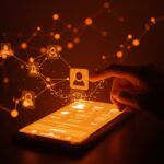 Interfaz de app de citas con IA aplicada mejorando la experiencia y retención de usuarios en Tinder contra la fatiga de deslizar.