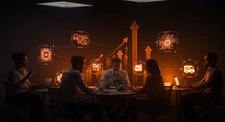 Reconocimiento al ecosistema startup español destacando proyectos en IA, fintech y movilidad en la colaboración emprendedora.