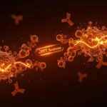 Mecanismo del síndrome VITT en vacunas COVID-19 adenovirales representado visualmente con enfoque en biotecnología e inmunología.