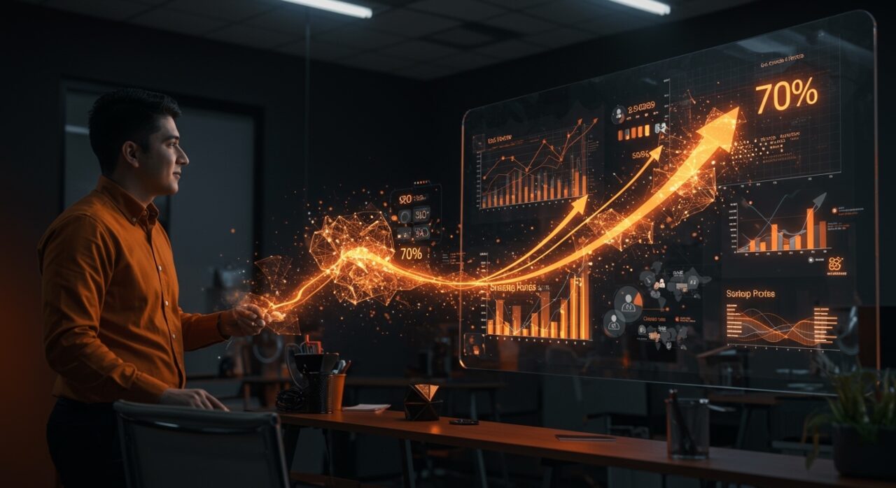 Startup chilena Vambe aumentando ventas un 70% con inteligencia artificial y agentes de IA en tecnología avanzada.