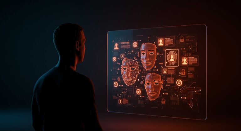 Verificación de identidad digital obligatoria propuesta por Mark Zuckerberg para eliminar el anonimato y proteger la privacidad en internet.