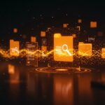 Interfaz holográfica de búsqueda instantánea de archivos con flujo de trabajo optimizado para startups tech usando Voidtools Everything.