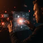 Founder de startup protegiendo sistemas Windows y Office contra vulnerabilidades zero-day en un entorno de alta ciberseguridad.