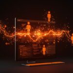 Interfaz web transformándose en herramienta IA usando WebMCP en Google Chrome para startups tecnológicas.