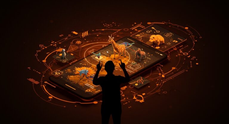 App móvil Wildex usando IA y gamificación para la identificación de especies y biodiversidad en startups tecnológicas.