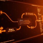 Representación visual de Zlob.h, biblioteca POSIX para globbing 10x más rápida, optimizando pipelines CI/CD y automatización en DevOps.