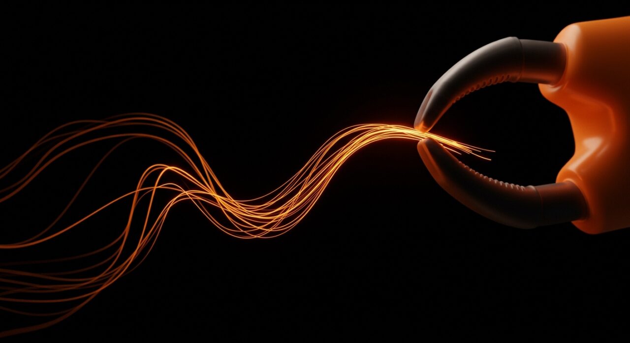 Actuador de fibra ultrafino para robótica blanda y wearables con tecnología textil avanzada y poliuretano termoplástico.