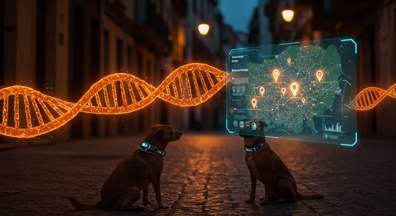 Uso de ADN canino y biotecnología en ciudades españolas para multar a dueños que no recogen heces, gestión urbana innovadora en smart cities.