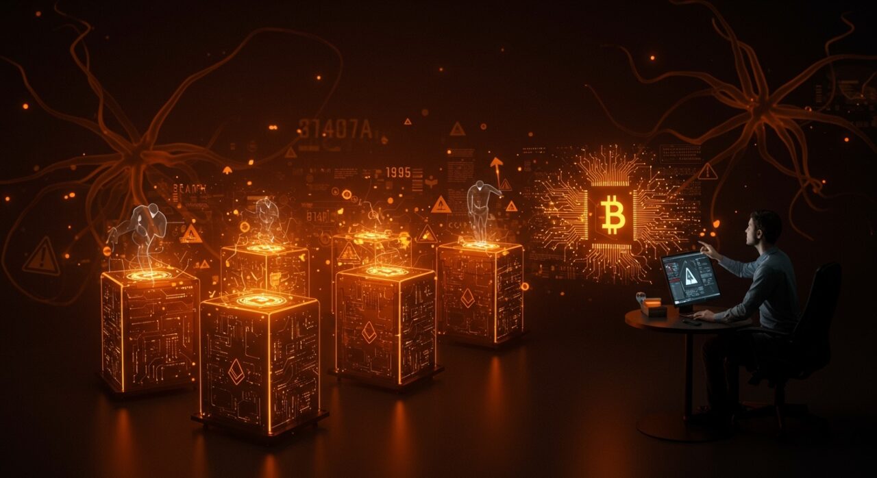 Agente IA autónomo minando criptomonedas mostrando riesgos y oportunidades para startups tecnológicas.