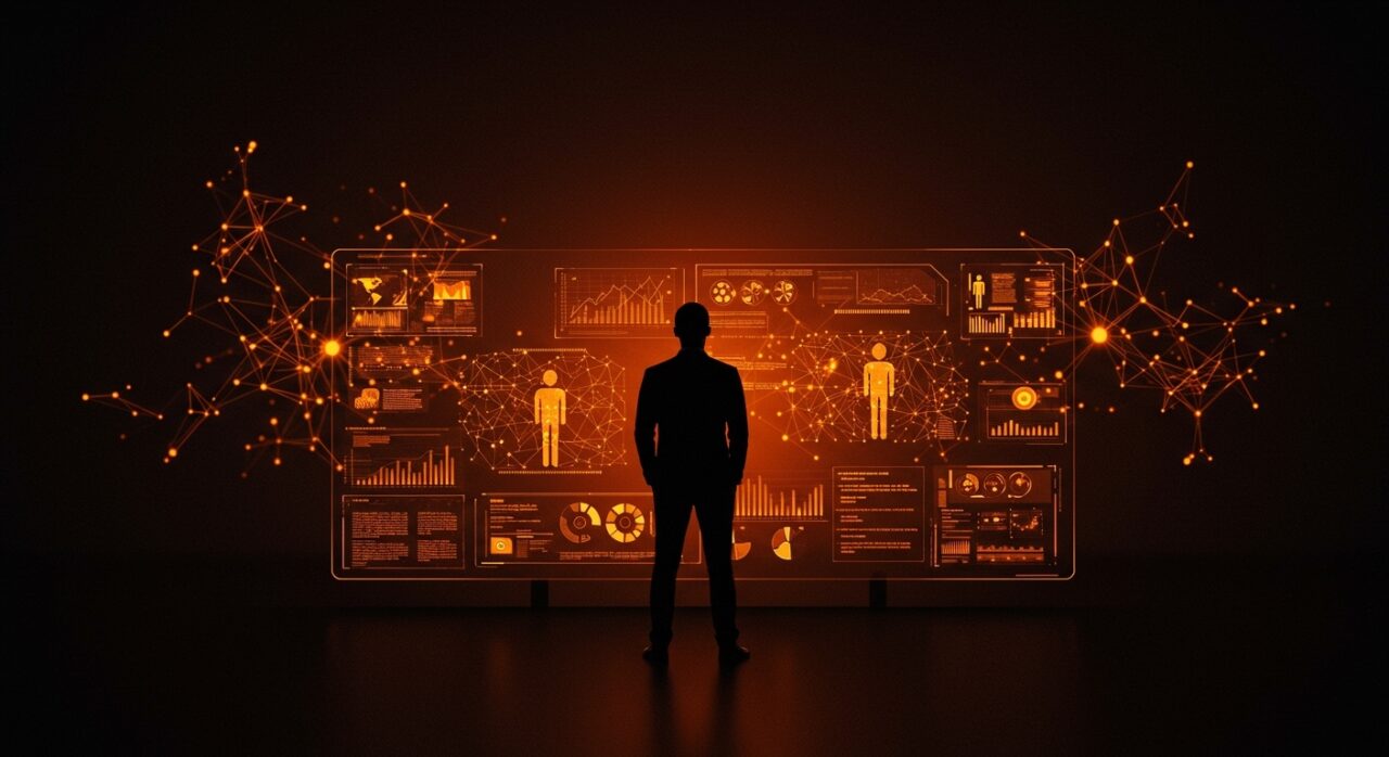 CEO explicando la integración de agentes de IA en producción con enfoque en context engineering y automatización avanzada.