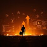 Salida de líder técnico de Alibaba tras lanzamiento del modelo de IA Qwen3.5, simbolizando cambios en la estrategia de IA abierta.