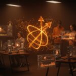 Herramientas de inteligencia artificial para creación y automatización de videos visualizadas en un entorno colaborativo de startups y creators.