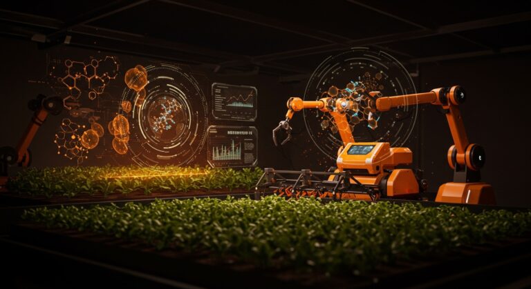 Startup Amatera utilizando IA y robótica avanzada para cultivos climáticos resilientes en Francia con financiación seed.