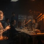 Plataforma Amazon Connect Health de AWS mostrando agentes IA para automatización y atención en salud, destacando innovación en healthtech y startups.