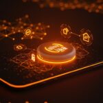 Interfaz web futurista de Alexa+ con integración de inteligencia artificial y conexión digital en ecosistema tecnológico de Amazon.