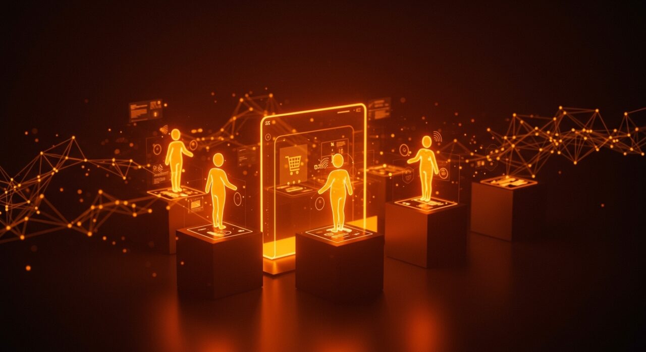 Protocolo Agentic Merchant Protocol (AMP) para visibilidad de productos en e-commerce mediante agentes de IA en retail.