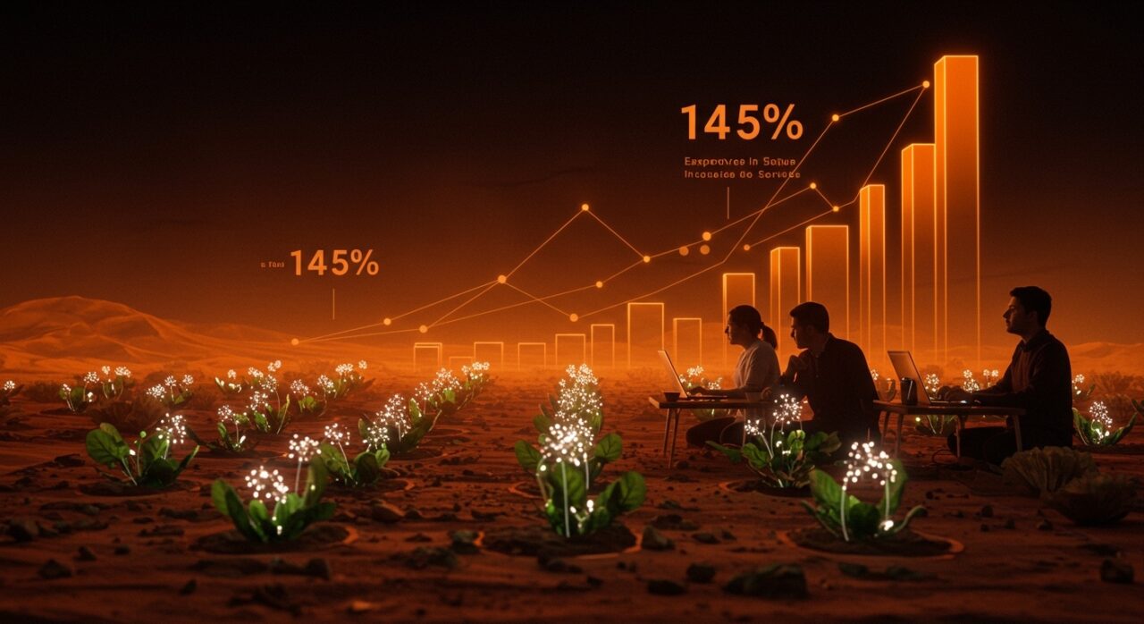 Startup chilena Ancestral Technologies produce alimentos en ambientes extremos liderando exportaciones de servicios innovadores desde Chile.