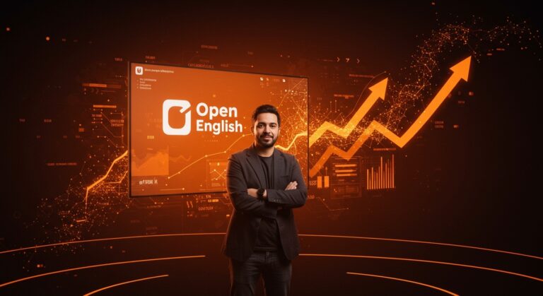 Andrés Moreno liderando innovación y fundraising en Edtech LATAM con Open English y tecnologías de inteligencia artificial.