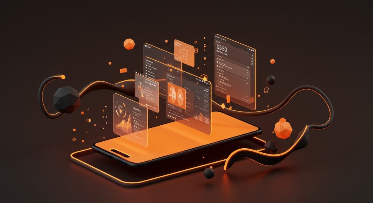 Pixel 8 con modo escritorio Android 16 mostrando multitarea y productividad móvil como alternativa a Samsung DeX para founders.