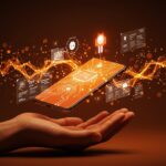 Smartphone Android gobernado por agentes de IA Google Gemini y AppFunctions, ilustrando el futuro del desarrollo móvil con inteligencia artificial.