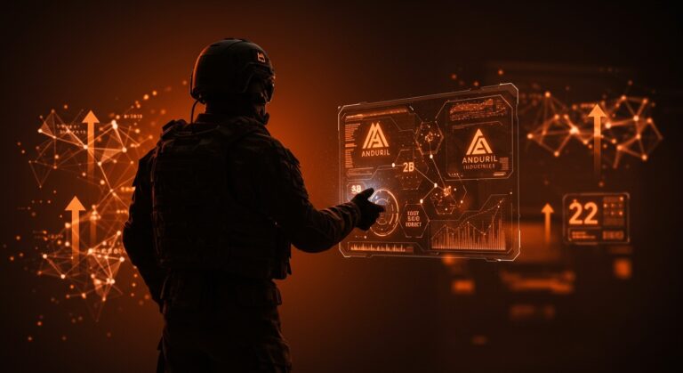 Contrato de 20 mil millones de dólares entre US Army y Anduril Industries para ecosistema de IA y tecnología militar avanzada.