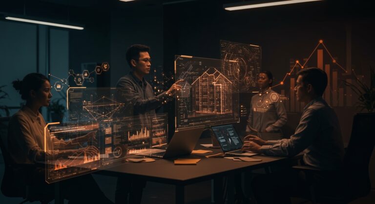 Startup Anori automatizando la burocracia en construcción con IA y plataforma unificada en tecnología inmobiliaria.