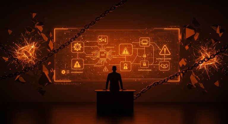 CEO de startup tecnológica frente a visualización digital de riesgos en cadena de suministro y regulación de IA en demanda contra el Departamento de Defensa.