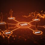 Visualización del Claude Partner Network de Anthropic con inversión de 100 millones, destacando alianzas estratégicas de Accenture, Deloitte e Infosys y oportunidades para startups tecnológicas.