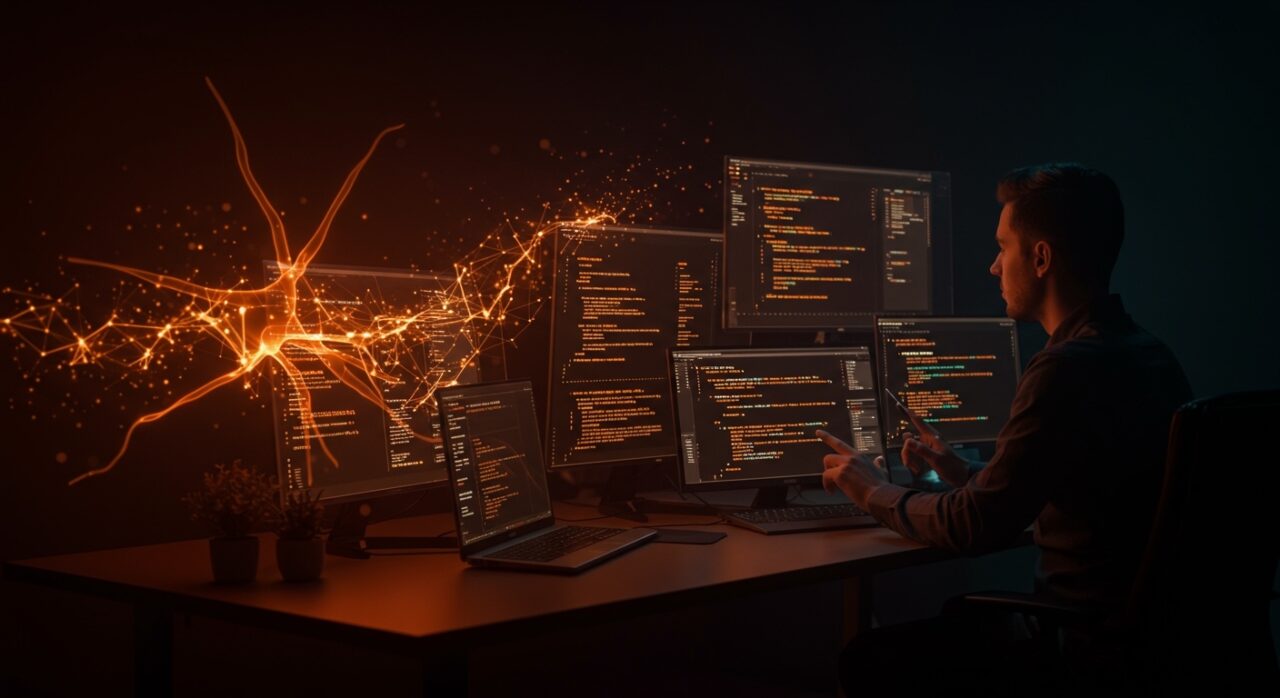 Sistema multiagente de revisión de código IA Claude Code de Anthropic detectando errores en código generado por IA para automatización en desarrollo software.