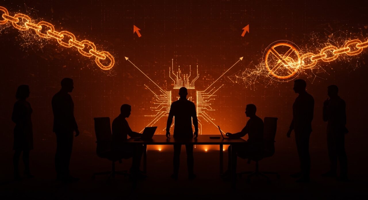 Founder de IA enfrentando la prohibición federal y presiones del Pentágono en el contexto de la regulación de inteligencia artificial y la industria tecnológica.