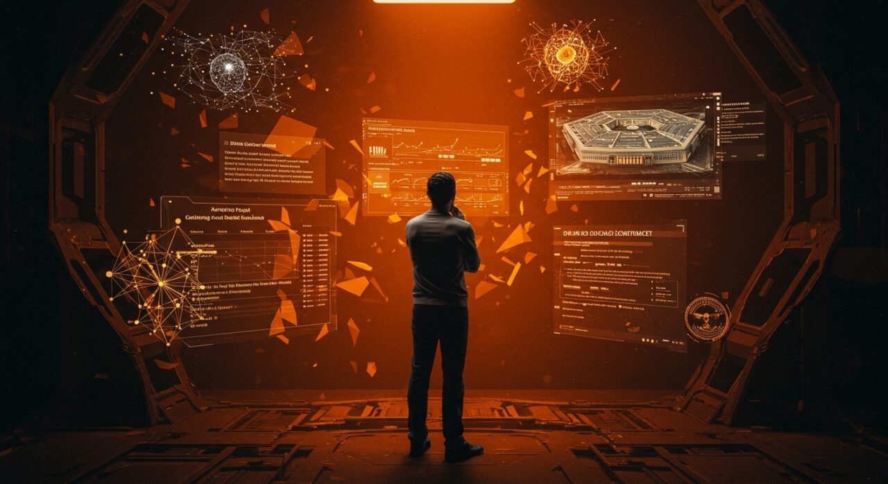 Dario Amodei rechaza contrato de inteligencia artificial con el Pentágono, simbolizando tensión en acuerdos de IA para defensa y regulación en startups tecnológicas.