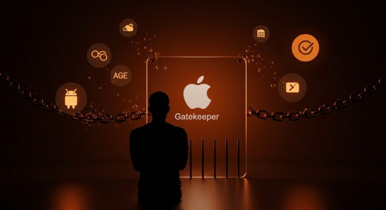 Desencanto de desarrolladores avanzados con Gatekeeper en macOS 26 y migración a Linux en el ecosistema tecnológico.