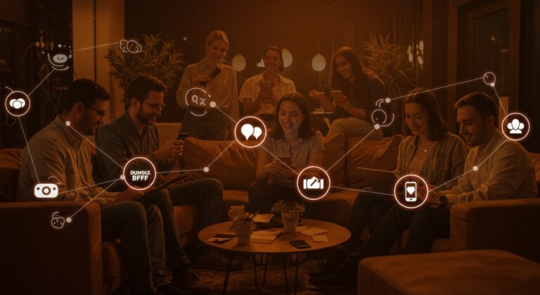 Apps de amistad conectando founders tech en una comunidad real para combatir la soledad en 2026.