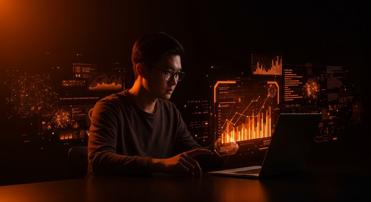 Founder tech evaluando modelos IA con benchmark ARC-AGI-3 para innovación tecnológica en inteligencia artificial aplicada.