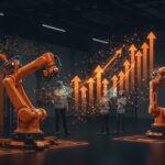 Tecnologías de automatización y robótica avanzada exhibidas en Advanced Factories 2026, destacando la digitalización y startups tecnológicas en Industria 4.0.