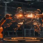 Automatización industrial y robotización con IA aplicada en Advanced Factories 2026, destacando oportunidades para startups LATAM en Industria 4.0.